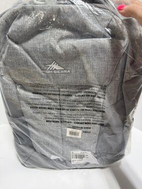 High Sierra Heather Gray Access Pro Backpack NEW